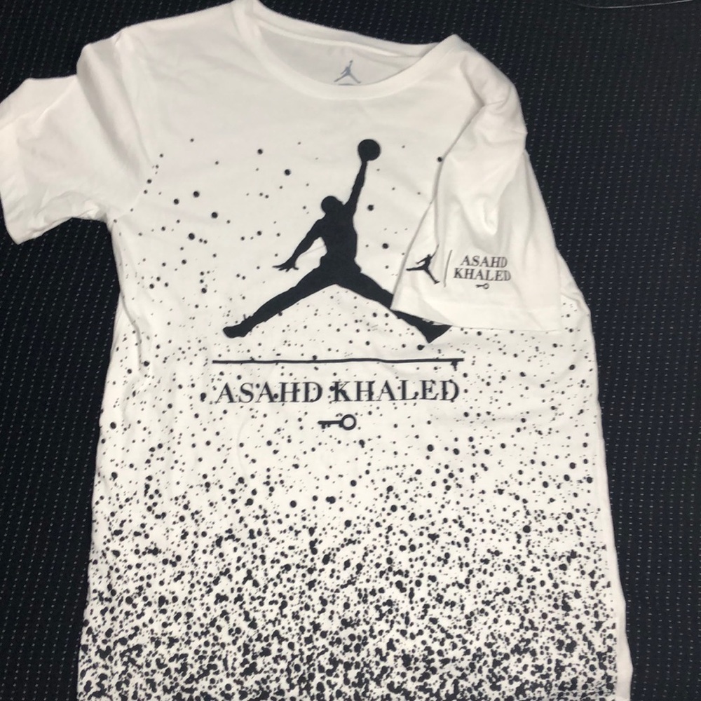 Jordan/ Asahd Khaled t-shirt Kids large